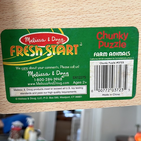 🐮2 WOOD PUZZLES🐷BOTH ON THE FARM & BOTH HAVE ALL OF THE PIECES GREAT CONDITION - Picture 6 of 6